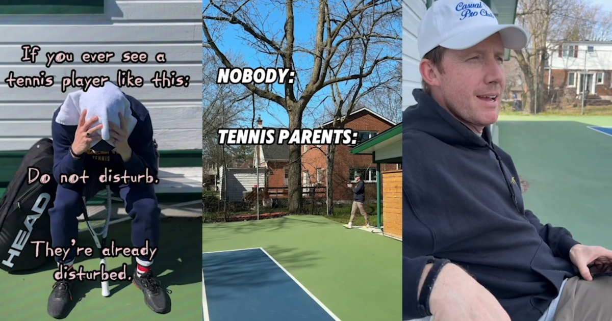 'Leaning into the comedy:' Tennis coach serves up comedy online